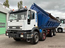 Iveco Eurotrakker 340E37 8x4, Manual injection,  STEE...