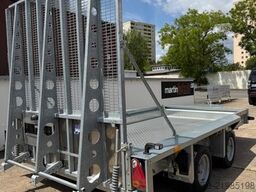 IFOR WILLIAMS GX126 Baumaschinentransporter+3500Kg+366x184