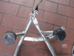 4x Radklammmer für Bergungskran 