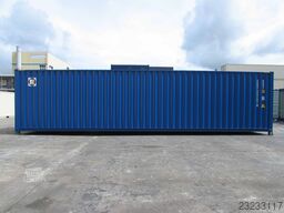 40 Fuß High Cube Seecontainer RAL5010 ONE WAY KONTENER Lagercontainer BLAU