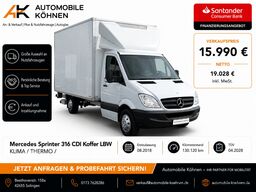 Mercedes-Benz Sprinter 316 CDI Koffer  LBW   TÜV 04.28   KLIMA