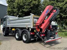 MAN TGS 26.460 - abnehmbarer Heckkran - 6x4