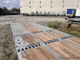 Möslein ST 3 Plato 8,7 3 Achs Satteltieflader Plato 45 t GGfür Fertigteile, Baumaschinen