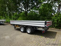 Möslein TTD11 weiß neuer Tandem 3- Seitenkipper Tieflader-- Neufahrzeug --