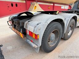 MERCEDES-BENZ Actros 2655 V8 MP3 6X4 BL + Auflieger Schwarzmül