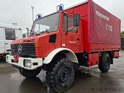 UNIMOG U 1300 L 435 Allrad 4x4 Feuerwehr RW-1 LBW AHK
