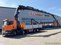 Scania G 450 Euro 6 HMF 60 Tonmeter laadkraan + Fly-Jib