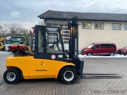 JUNGHEINRICH TFG680 Duplex Gasstapler Seitensch. hydr. Zinken