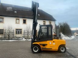 JUNGHEINRICH TFG680 Duplex Gasstapler Seitensch. hydr. Zinken