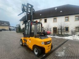 JUNGHEINRICH TFG680 Duplex Gasstapler Seitensch. hydr. Zinken