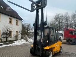 JUNGHEINRICH TFG680 Duplex Gasstapler Seitensch. hydr. Zinken