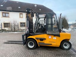 JUNGHEINRICH TFG680 Duplex Gasstapler Seitensch. hydr. Zinken