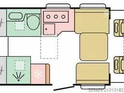 ADRIA Coral Supreme 670 DL Klimaauto, LED, Navi, RFK
