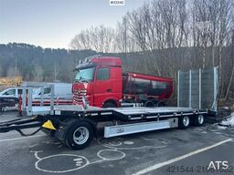 Fliegl DTS 300 Machinery Trailer – Hydraulic Ramps