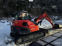 Kubota KX080-4α2 Beltegraver m/ 2 delt bom, tilt og 2 sku