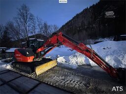 Kubota KX080-4α2 Beltegraver m/ 2 delt bom, tilt og 2 sku