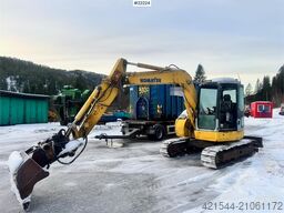 Komatsu PC78US-6 w/ Rototilt – 3 buckets – 6,300 hours WAT