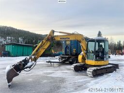 Komatsu PC78US-6 w/ Rototilt – 3 buckets – 6,300 hours WAT