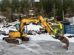 Komatsu PC78US-6 w/ Rototilt – 3 buckets – 6,300 hours WAT