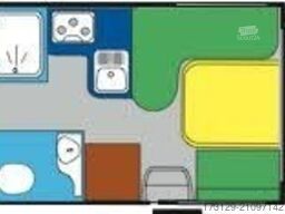 BÜRSTNER NEXXO T 728 EINZELBETTEN +TV SOLAR 2.HAND