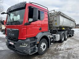 MAN TGS 26.430 6X4 + SCHMITZ SCB.S2 KIPPER