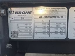 KRONE SD Schiebeplane Edscha Liftachse Palettenkasten