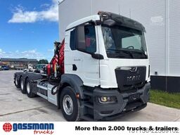 MAN TGS 35.480 8x4, Kran FASSI F275, Funk,