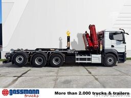 MAN TGS 35.480 8x4, Kran FASSI F275, Funk,