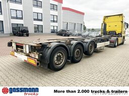 Krone SDC 27 eLTU4 Container-Chassi, 2x Liftachse,