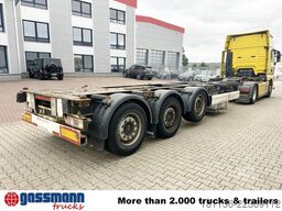 Krone SDC 27 eLTU4 Container-Chassi, 2x Liftachse,