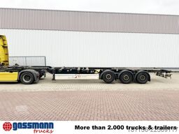Krone SDC 27 eLTU5-2 Container-Chassi, Liftachse,