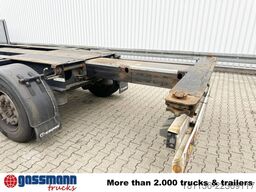 Krone SDC 27 eLTU5-2 Container-Chassi, Liftachse,