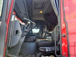 SCANIA G410 Volumen, Edscha, Hubdach+Tandemhänger