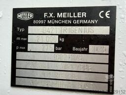 MERCEDES-BENZ AROCS 3548 8x4 Euro 6 Meiller Kipper Bordmatik