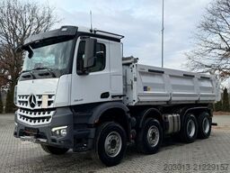 Τρίπλευρο ανατρεπόμενο φορτηγό MERCEDES-BENZ AROCS 3548 8x4 Euro 6 Meiller Kipper Bordmatik