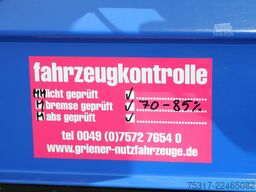 KRONE SZP 18 / CITY TRIDEC /LBW 2000 kg / BPW / LIFT