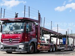 MERCEDES-BENZ Actros 2443 Autotransp. Kässbohrer 2-Tanks Retar