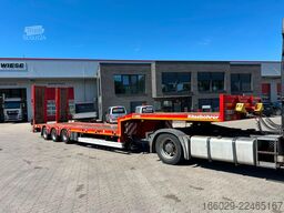 KÄSSBOHRER SLS HS Tieflader mit hydr. Schwanenhals + Rampen