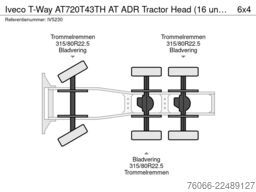 Iveco T-Way AT720T43TH AT ADR Tractor Head (16 units)