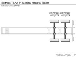 Bulthuis TSAA 54 Medical Hospital Trailer