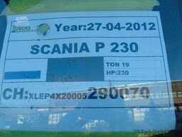 Scania P230 + carrier supra 950 + euro 5 + lift