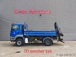 MAN TGS 18.360 4x2 2 Seitenkipper Hiab 122 DS-3 Hiduo