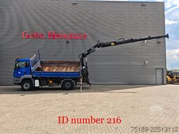 MAN TGS 18.360 4x2 2 Seitenkipper Hiab 122 DS-3 Hiduo