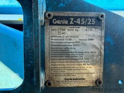 Genie Z45/25 4WD - WH 15.7m - 2874h - 227kg - DEUTZ 4...