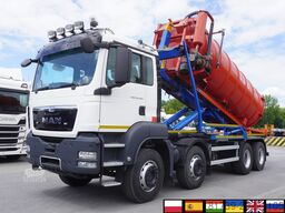MAN TGS 35.400 8x4 E5 / HYVA HOOK LIFT 32.56