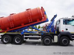 MAN TGS 35.400 8x4 E5 / HYVA HOOK LIFT 32.56