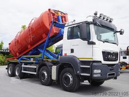 MAN TGS 35.400 8x4 E5 / HYVA HOOK LIFT 32.56