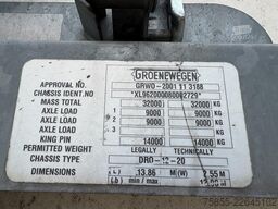 Groenewegen DRO-12-20 2 Axle / CLosed Box / Koffer / BPW Ax...