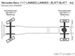 Mercedes-Benz 1117 LAMMES-LAMMES / BLATT-BLATT