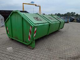 A1 Container -GEBRAUCHT- Hausmüllbehälter 12 m³ ? Pendelklappe ? Normbehälter ? WW26-14 ? Abrollcontainer